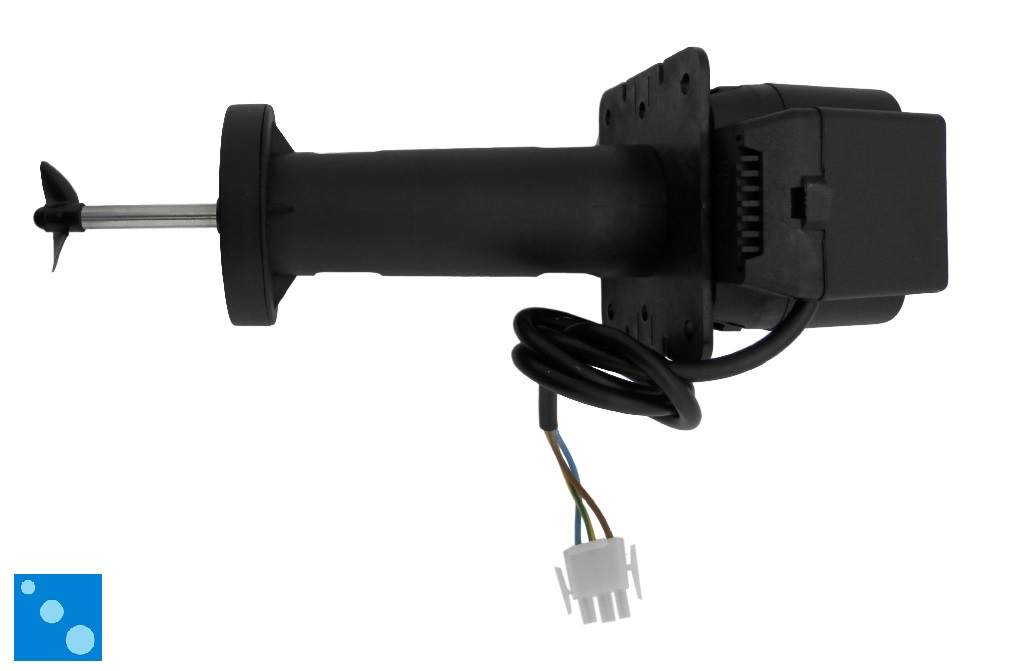 Propeller blender with recirculating system